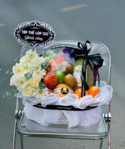Giỏ trái cây viếng đám tang sang trọng iOvi Net - GTCCB11