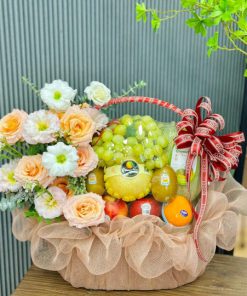 Giỏ Quà Trái Cây Giỏ Mừng Khai Trương iOvi Net  - GTCKT30