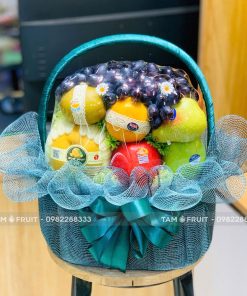 Giỏ Quà Trái Cây Giỏ Mừng Khai Trương iOvi Net  - GTCKT15