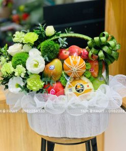 Giỏ Quà Trái Cây Giỏ Mừng Khai Trương iOvi Net  - GTCKT16