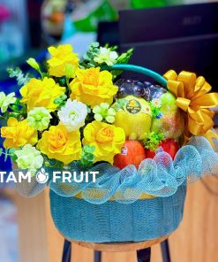Giỏ Quà Trái Cây Giỏ Mừng Khai Trương iOvi Net  - GTCKT17