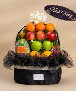 Giỏ trái cây kính viếng iOvi Net - GTCCB34